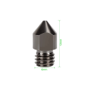 Sats med 5 st härdade stålmunstycken 0,2 mm M6 för filament 1,75 mm Fint munstycke för detaljerad 3D-utskrift Exakta reservmunstycken 7