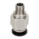 Metallisk pneumatisk koppling 20,3 x 10 x 5,76 mm PC4 M6 för PTFE-rör 4 mm Filamentledning Täta fästen för 3D-skrivare 1
