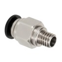 Metallisk pneumatisk koppling 20,3 x 10 x 5,76 mm PC4 M6 för PTFE-rör 4 mm Filamentledning Täta fästen för 3D-skrivare 4