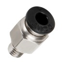 Metallisk pneumatisk koppling 20,3 x 10 x 5,76 mm PC4 M6 för PTFE-rör 4 mm Filamentledning Täta fästen för 3D-skrivare 5