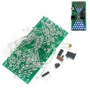 Elektroniska timglas 5 V 84 x 40 mm Byggsats med dubbelsidig LED-kort med 57 dioder för ljusdekorationseffekt 6