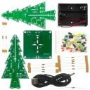 Tredimensionell LED julgran 110 x 70 mm Elektronisk ljusmodul med kretskort Blinkande dekoration 1