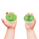 12 ks Hrací vajíčka s dinosaury 4,5 x 6 cm Vzdělávací hračka pro třídění Rozvoj motoriky a koordinace Ruka–oko Box 5