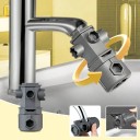 Multifunktionell installationsnyckelsats 100 x 60 x 50 mm För montering av kranar, ventiler, perlatorer och avlopp 4