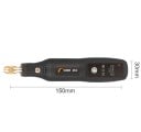 Set 24 st Mini elektrisk handgravyrborr USB uppladdningsbar 0,5–3,2 mm För trä metall glas 4