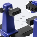 Ställ för kretskort 30 x 16,5 x 12,5 cm Justerbart fäste för plattor 0–200 mm med 360° rotation för lödning och reparationer 6