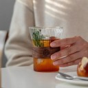 Japansk glas mugg 350 ml Elegantisk te- och kaffemugg minimalistisk design för vardagligt bruk 2