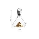 1500 ml viskikarafa 21,5 x 18 x 6,2 cm Tyylikäs karafa viskille, rommille ja väkeville juomille Tyylikäs lisä kotibaariin 2