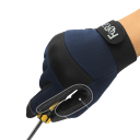 Arbets手skar Unisex Storlek universell Touch skyddshandskar med PU-läder Hållbara handskar för arbete 2