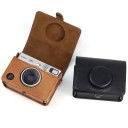 Retro fodral för Fujifilm Instax Mini EVO 10,5 x 5,3 cm Läderfodral med rem Skyddsfodral 2