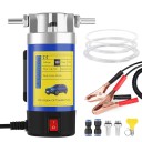 Bärbart oljepump 12 V Flöde 1–4 l/min Metallutförande Elektrisk överföring av olja För fordon verkstad 2