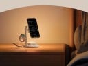 Stolní bezdrátová nabíječka 4v1 s nočním LED světlem Rychlé nabíjení 15 W pro iPhone Apple Watch a sluchátka 2