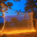 LED světelná síť 2 x 3 m řetězové světlo s 192 diodami dekorativní osvětlení pro okna balkony terasy a interiér 11