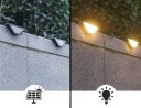 Solární světla na schody 8 ks Venkovní LED osvětlení schodiště chodníku a terasy Automatické solární osvětlení 3