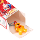 24 st julnyckelringar med julmotiv Presentförpackningar Tomte ren snögubbe pepparkaka Festpaket 3