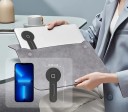Blå magnetisk telefonhållare för bärbar dator 5,6 x 12,7 cm Tunn vikbar mobilhållare för PC-skärm 2