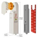 ZigBee-motor för kedjerullgardiner Moes AM43 21 x 28,5 cm Styrning via appen Tuya Smart Life Stöd för Alexa och Google Home 2