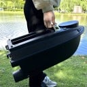Sada zavážacích loďiek 55 x 27,5 x 29 cm GPS rybárska loď na návnady 12 V diaľkové ovládanie LCD displej nosnosť 3 kg 4