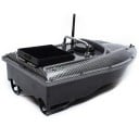 Čierna RC zavážacia loďka na návnady 54 x 27 x 21 cm GPS riadenie Dosah 500 m LED nočné svetlá Kapacita 1,5 kg 3