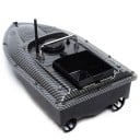 Čierna RC zavážacia loďka na návnady 54 x 27 x 21 cm GPS riadenie Dosah 500 m LED nočné svetlá Kapacita 1,5 kg 4