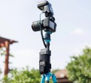 Neoprenväska för powerbank på kamerastativ Universellt skyddande fodral för fotografering och inspelning 4