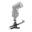 Kameraklämma 11 × 9 × 8 cm Orotterande blixtfäste för stativ, systemkamera och fotografitillbehör 3