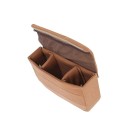 Inre kamera väska 33,5 × 8 × 21,5 cm Sammetfoder med avdelare Skyddande organisatör för ryggsäck 1