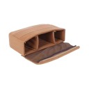 Inre kamera väska 33,5 × 8 × 21,5 cm Sammetfoder med avdelare Skyddande organisatör för ryggsäck 2