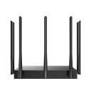 Svart Wi-Fi-router för kontor och verksamhet Kraftfullt trådlöst nätverk med hög hastighet och stabilitet 2