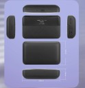 Bärbar fick 4G LTE WiFi-router 10 x 6,2 x 2,4 cm Mobil hotspot med 6000 mAh batteri Svart 2