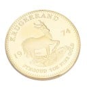 Samlarmynt 1974 Krugerrand replika 4 cm förgylld minnesmynt dekorativt samlarobjekt numismatiskt present 1