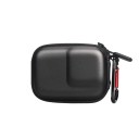 Bärbart skyddsfodral för actionkamera 10 x 7 x 4 cm EVA + tyg Mini resefodral för DJI Osmo Action 5 Pro 4 3 GoPro Hero Insta360 5