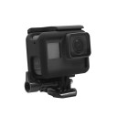 Skyddsramsats 5 x 4 x 2,5 cm för GoPro Hero 5 6 7 Black Plastskelletthölje med snabbkoppling och skruv 3