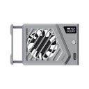 Fläktkylare 9,2 x 5,3 x 2,0 cm för kamera Aluminiumlegering Aktiv kylning för Sony ZV-E1 R6 Mark II Fujifilm XT4 Nikon 1