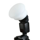 Magnetisk ljusdiffusor Universell storlek Silikonadapter för blixt Godox Canon Nikon Yongnuo Mjuk ljusdispersering 1