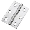 Sats 10 st Rostfri platt gångjärn 4,4 x 3,1 x 0,12 cm Gångjärn för skåpdörrar fönster Trälådor beslag 6