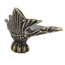 Set med 4 stycken Metallfötter 4 x 3 x 3 cm Hörndekorativa ben för möbler, lådor, smyckeskrin, skydd av underdelen 2