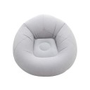 Nafukovací lenoška křeslo 103 x 60 cm Skládací lehké relaxační sezení PVC zesílený materiál Ventil proti úniku vzduchu 1