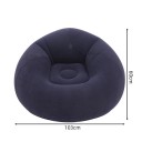 Nafukovací lenoška křeslo 103 x 60 cm Skládací lehké relaxační sezení PVC zesílený materiál Ventil proti úniku vzduchu 3