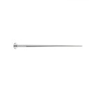 Avsmalnande gängade insättningsstift 0,9 x 1,2 mm 16G i kirurgiskt stål Piercingverktyg för öra, läpp och näsa 1
