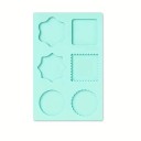 Silikonform für Siegel 13,2 x 8,5 cm Verschiedene Größen von Vertiefungen Form für Wachssiegel zur Dekoration von Umschlägen und Ankündigungen 5