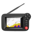 Trådlös sonar fiskesökare 15,7 x 9,9 x 4 cm Laddningsbar ekolod med färg-LCD 45 m djup 150 m räckvidd 1