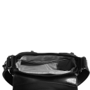 Damernas goth-väska 28 x 7 x 15 cm Konstläder och polyester Mörk alternativ design Stilig axelväska 5