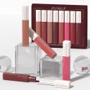 8 st matta läppstift Långvarig vattenfast formel Svettresistent för framträdande läppmakeup 1