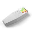 Elektromagnetisk strålningsdetektor 143 × 53 × 29 mm Bärbar EMF mätare för magnetfält 5LED 3