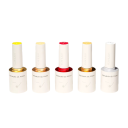 Ensemble de vernis à ongles en gel de couleur premium 5×10 ml Formule végétalienne sans HEMA TPO Pinceau rond UV LED 7