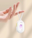 Detektor för dolda kameror 85 x 58 x 5 mm 28 g Baseus Heyo Series II BS-HP024 IR LED upp till 5 m 3 lägen Vibrationslarm USB-C 3