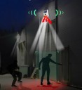 Solär utomhussiren 433 MHz Trådlös alarm med ljussignal Ljudsignal Vattentålig design 3