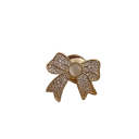 Modetillbehör i form av en rosett 1,8 cm Zinklegering med stenar Elegantisk dekorativ brosch för kappa klänning väska tillbehör 4