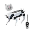Chien robot RC 13,5 x 7 x 8 cm Télécommande Jouet mécanique DIY Modèle électromécanique pour enfants éducation scientifique 1